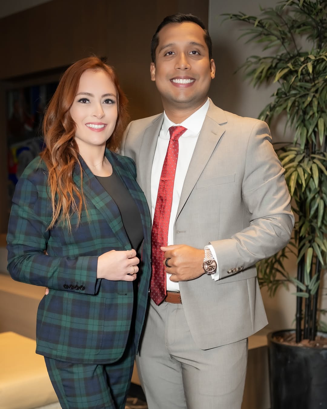 Darwin Ontiveros y Angela Guirigay de OG Business Group
