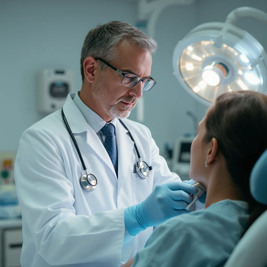 Familia revisando opciones de seguro médico